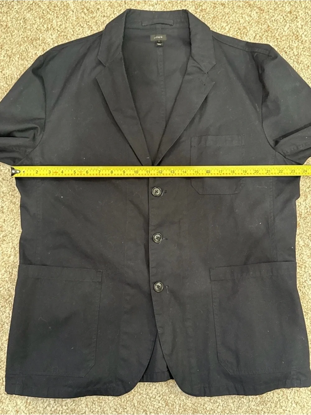 J. Crew Men’s Navy Chore Coat Blazer Size XL